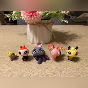 ❌SOLD❌ Lot of 5 Littlest Pet Shop Bugs